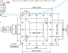 HKD型、HKC型庫(kù)底， 底側(cè)卸料器